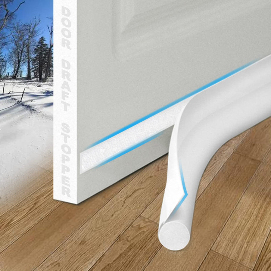 MAXTID Under Door Draft Stoppers 36 Inch White Door Dra
