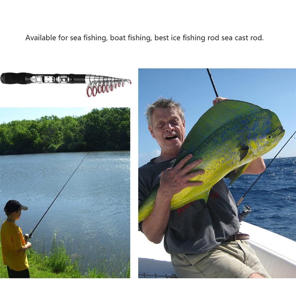 Fishing Rod Telescopic Fishing Combo Portable Fishing P