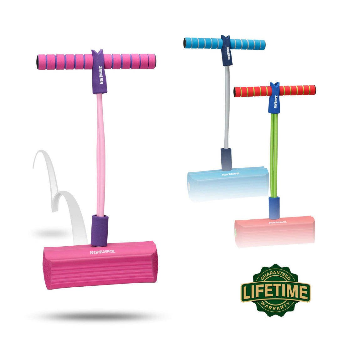 Pogo Stick for Toddlers - Foam Jumper for Age 3,4,5,6,7,8 - Outdoor Jumping Toys - Birthday Gift for Toddler Girls and Boys