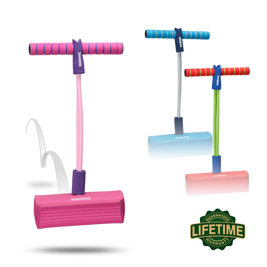 Pogo Stick for Toddlers - Foam Jumper for Age 3,4,5,6,7,8 - Outdoor Jumping Toys - Birthday Gift for Toddler Girls and Boys