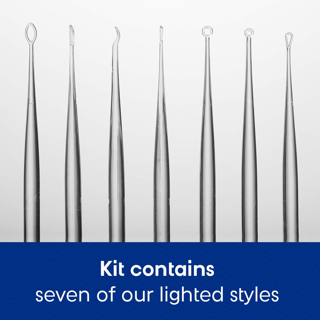 Lighted Ear Curette Kit - Box of 50 - Model 2245