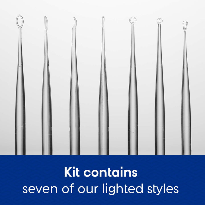 Lighted Ear Curette Kit - Box of 50 - Model 2245