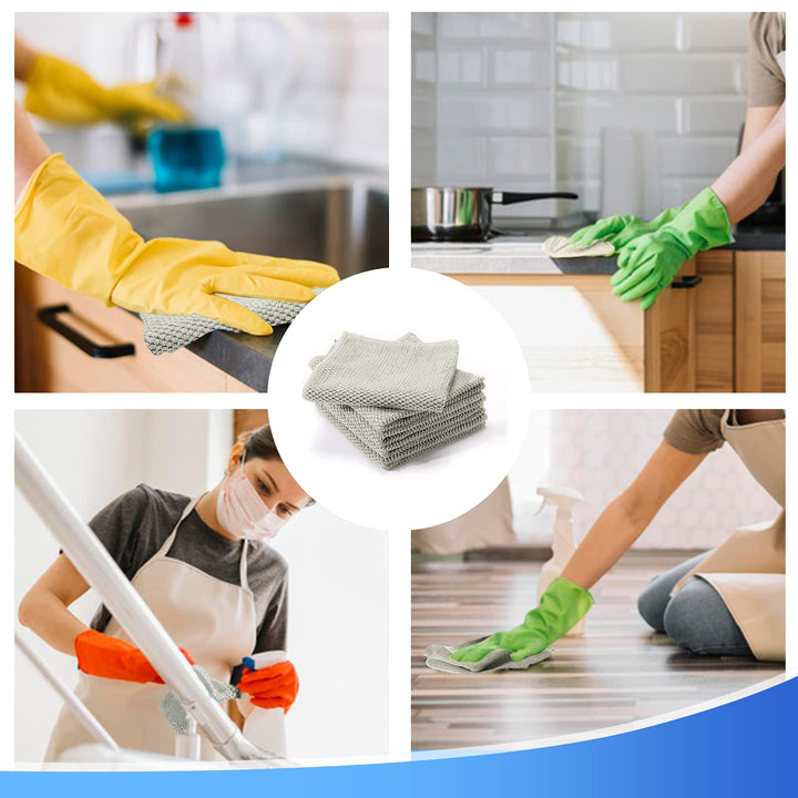 Microfiber Dish Cloths for Kitchen - Kitchen Cleaning D