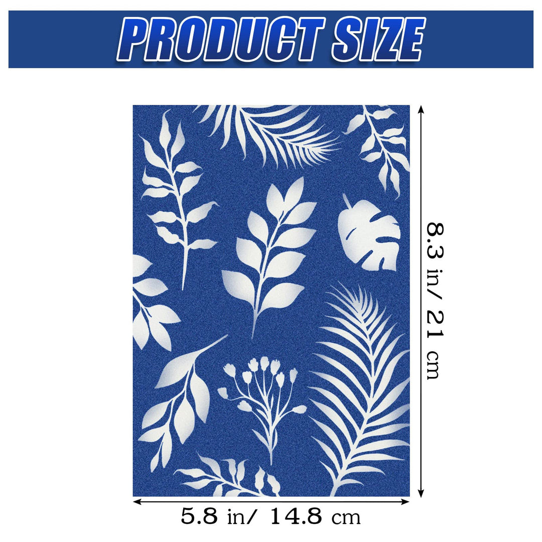 Sun Print Paper Kit, 36 Sheets Cyanotype Papers High Sensitive Nature Sun/Solar Activated Sun Printing Art Paper for Arts Crafts DIY Project