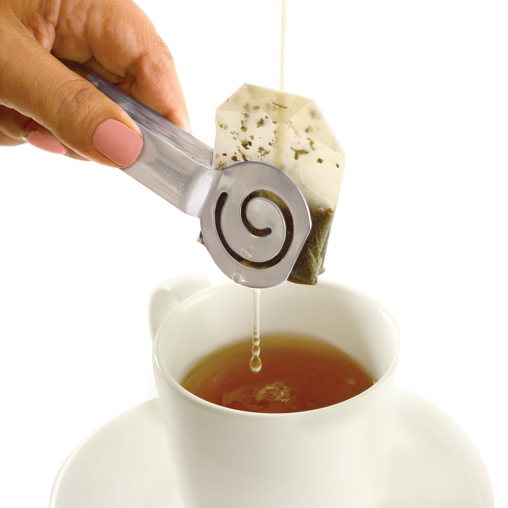 Norpro Stainless Steel Tea Bag Squeezer, Silver