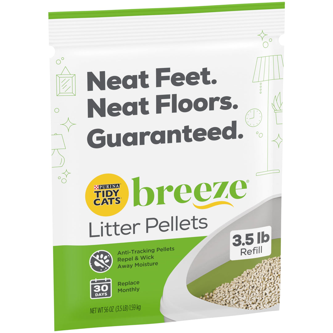 Cats Breeze Cat Litter Pellets, Refill 3.5 lb