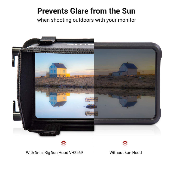 SmallRig Sun Hood for Atomos Shinobi 5 / Ninja Series C