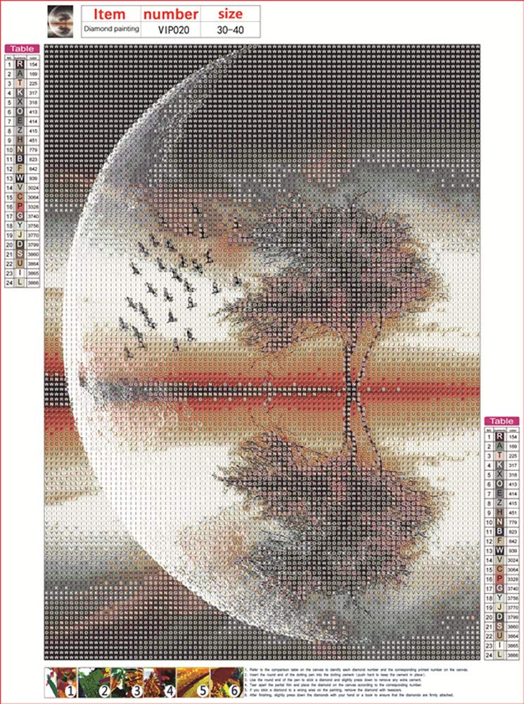 5D DIY Diamond Art Painting Kits for Adults,Moon Tree Full Drill Embroidery Paintings Rhinestone Pasted DIY Painting Cross Stitch Arts Crafts for Home Wall Decor 11.8×15.8Inches