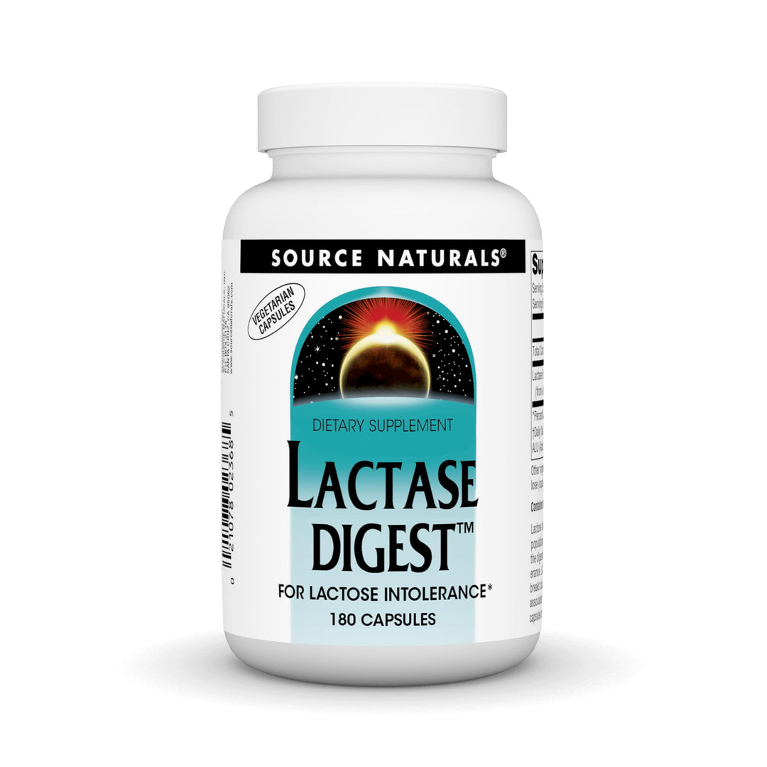 Lactase Digest, for Lactose Intolerance* - 180 Capsules