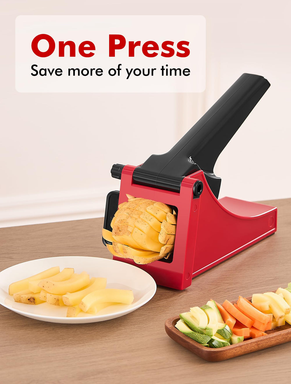 French Fry Cutter, Geedel Professional Potato Cutter fo