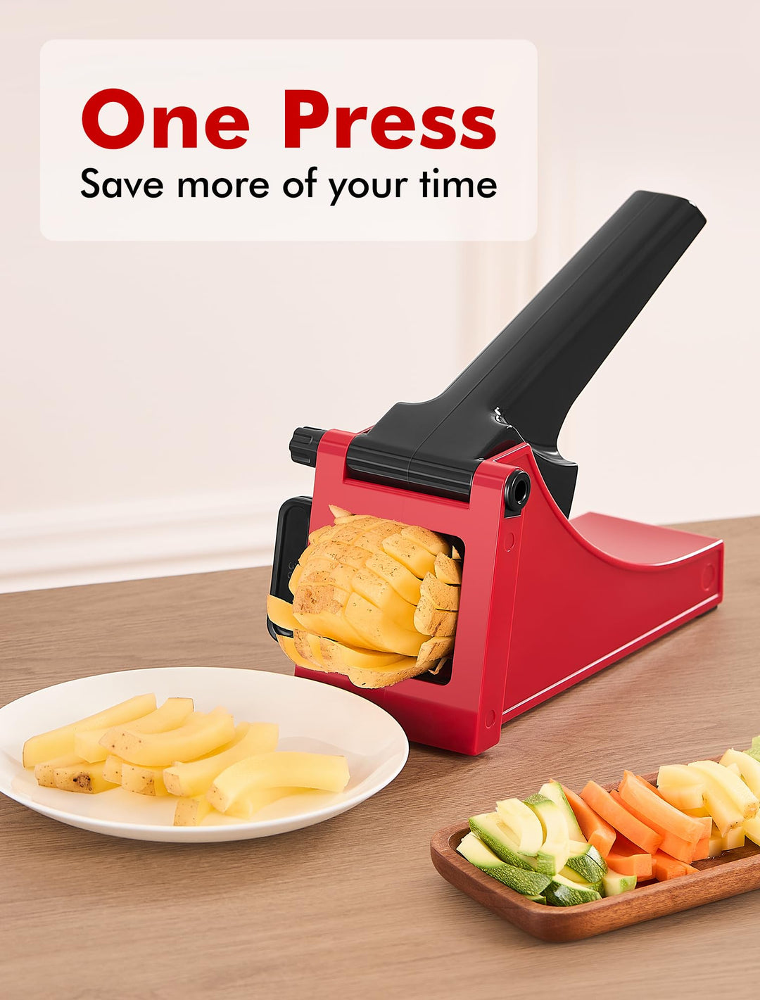 French Fry Cutter, Geedel Professional Potato Cutter fo