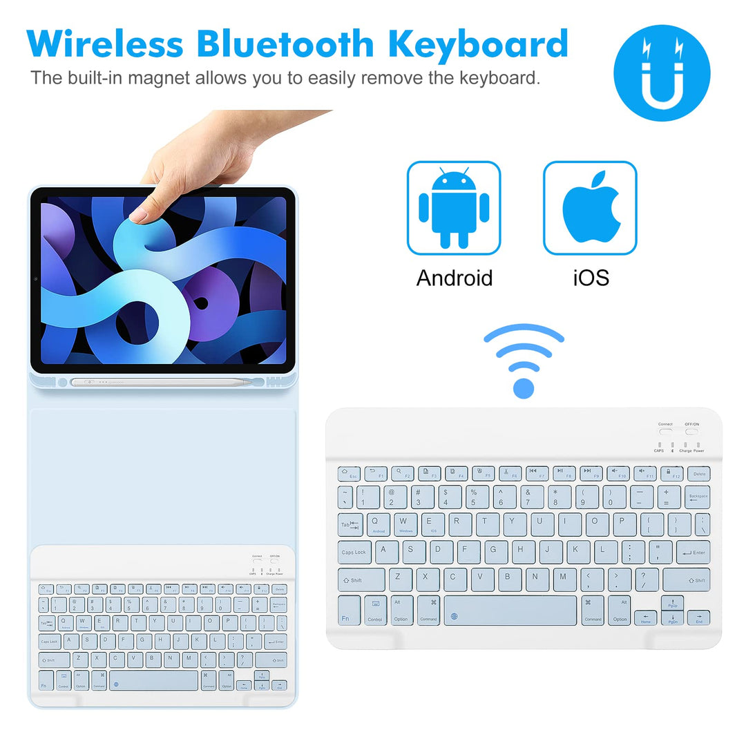 GOKOCO Keyboard case for iPad Air 6th 11 inch 2024 M2,i