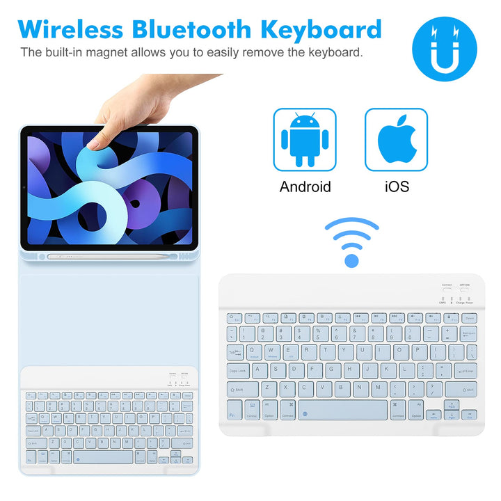 GOKOCO Keyboard case for iPad Air 6th 11 inch 2024 M2,i