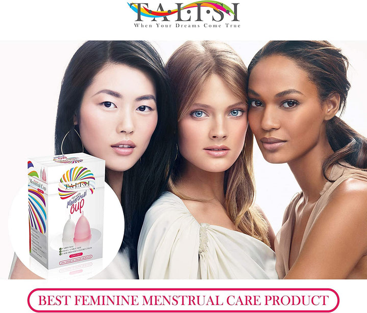 Menstrual Cup Reusable Menstrual Cups Set of 2 Large &a