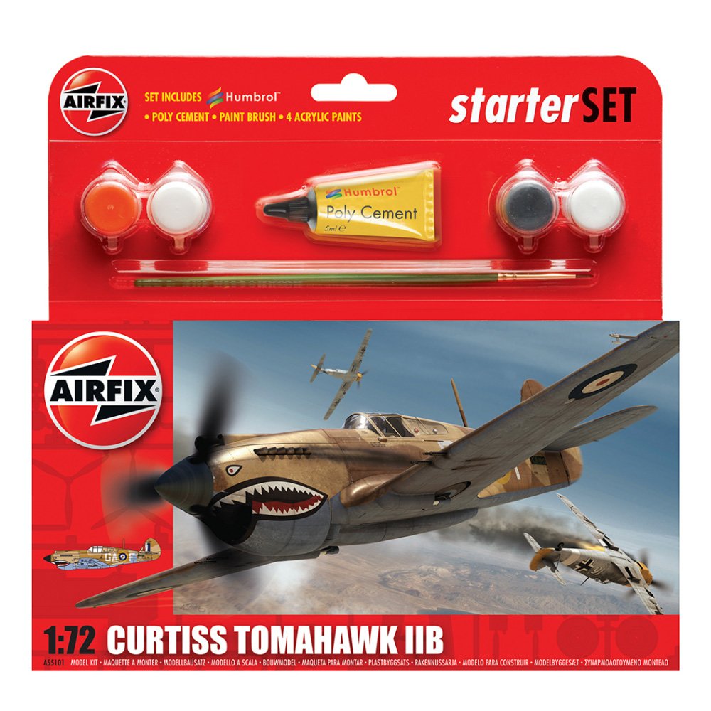 Curtiss Tomahawk IIB Starter Gift Set (1:72 Scale)