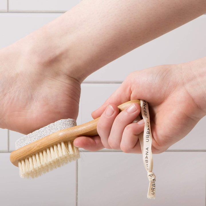 Pummice Stone and Nail Brush