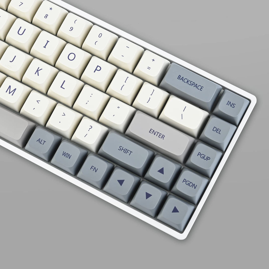 XDA Profile Keycaps 137 PBT Key Retro Cap Cover Set Dye Sublimation for Cherry Mx Switch Mechanical Keyboard (XDA/Enlightenment)