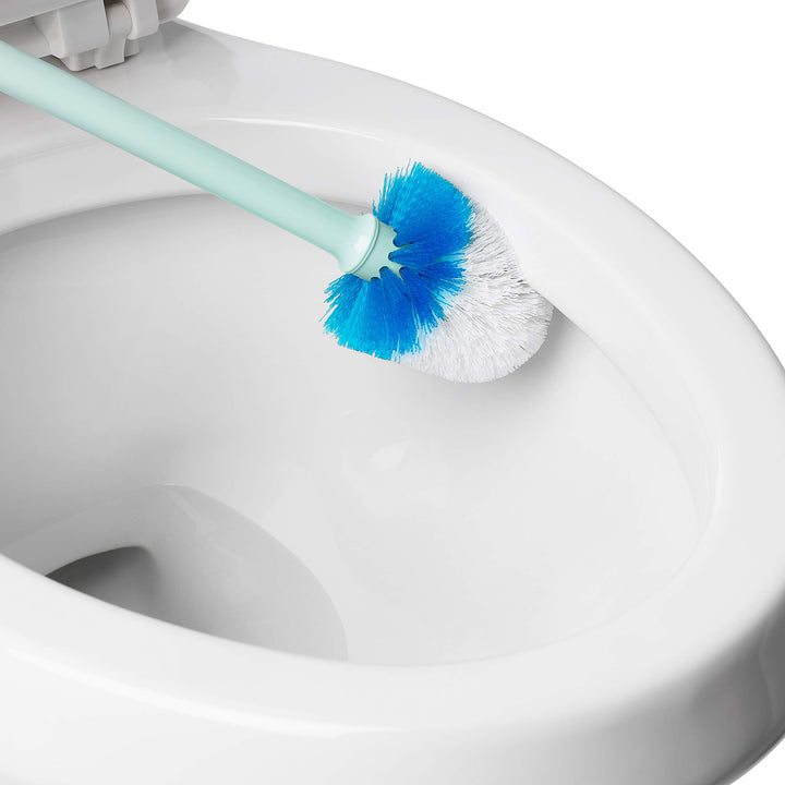 OXO Good Grips Toilet Brush Replacement Head,White,blue