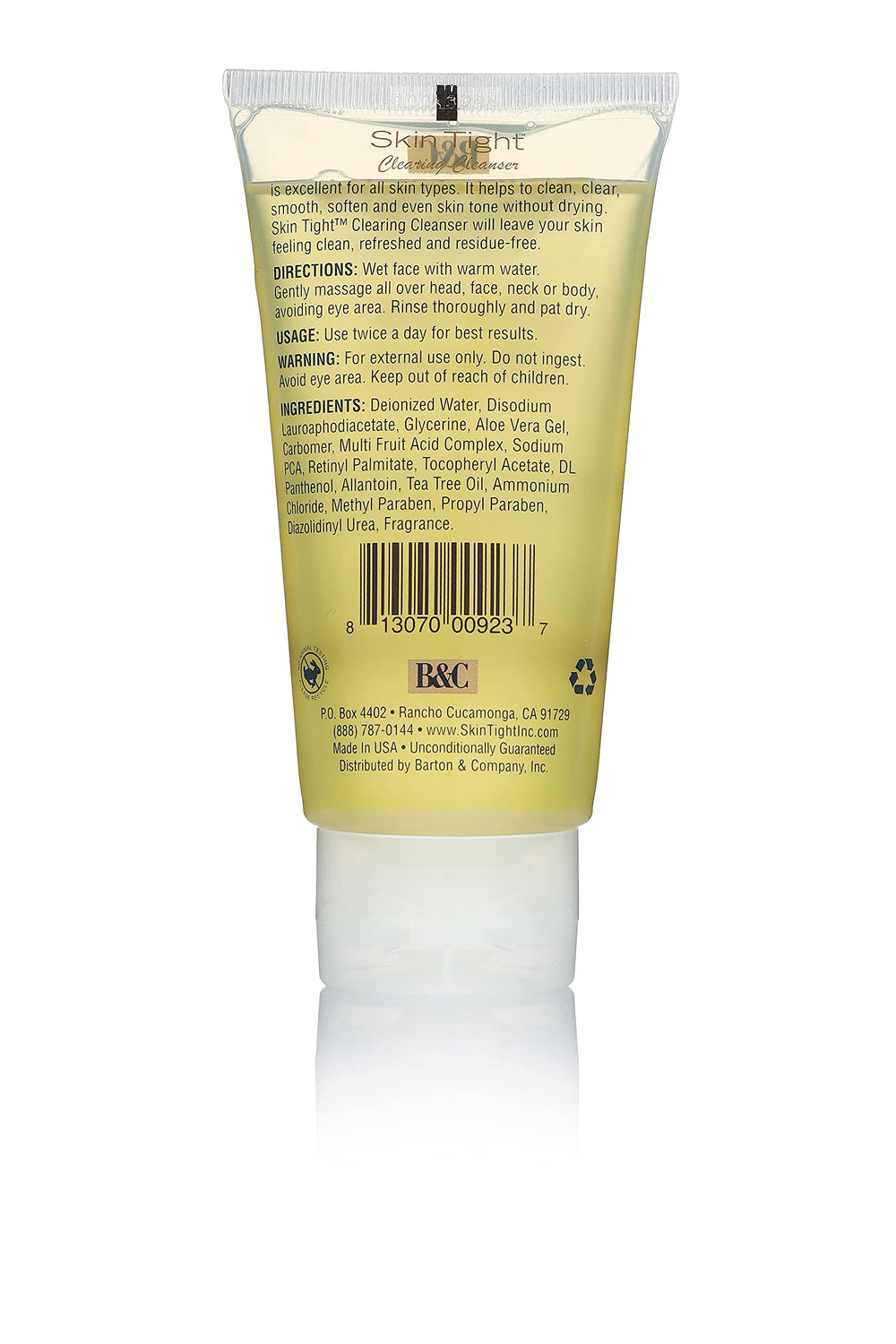 B&C Clearing Cleanser, 3.5oz by B&C