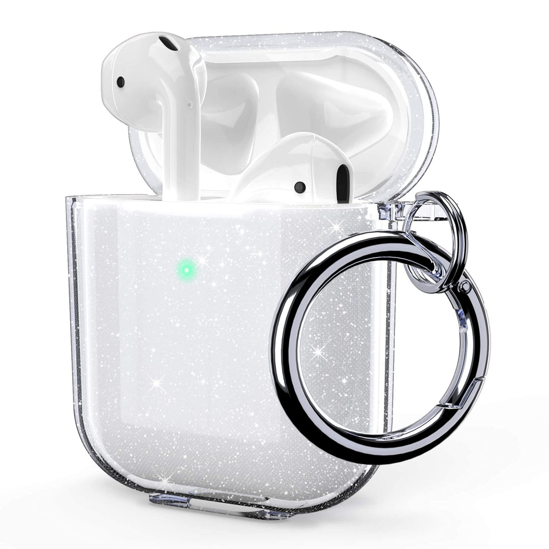 ULAK Compatible with Airpods Case Cover Clear, Designed