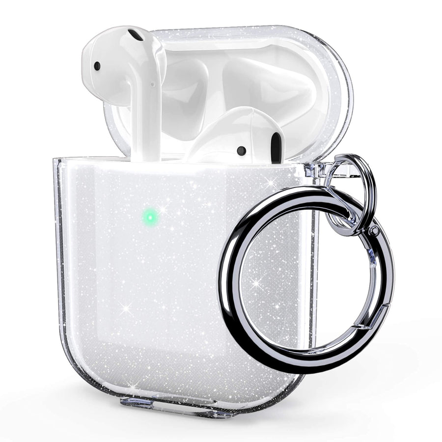 ULAK Compatible with Airpods Case Cover Clear, Designed