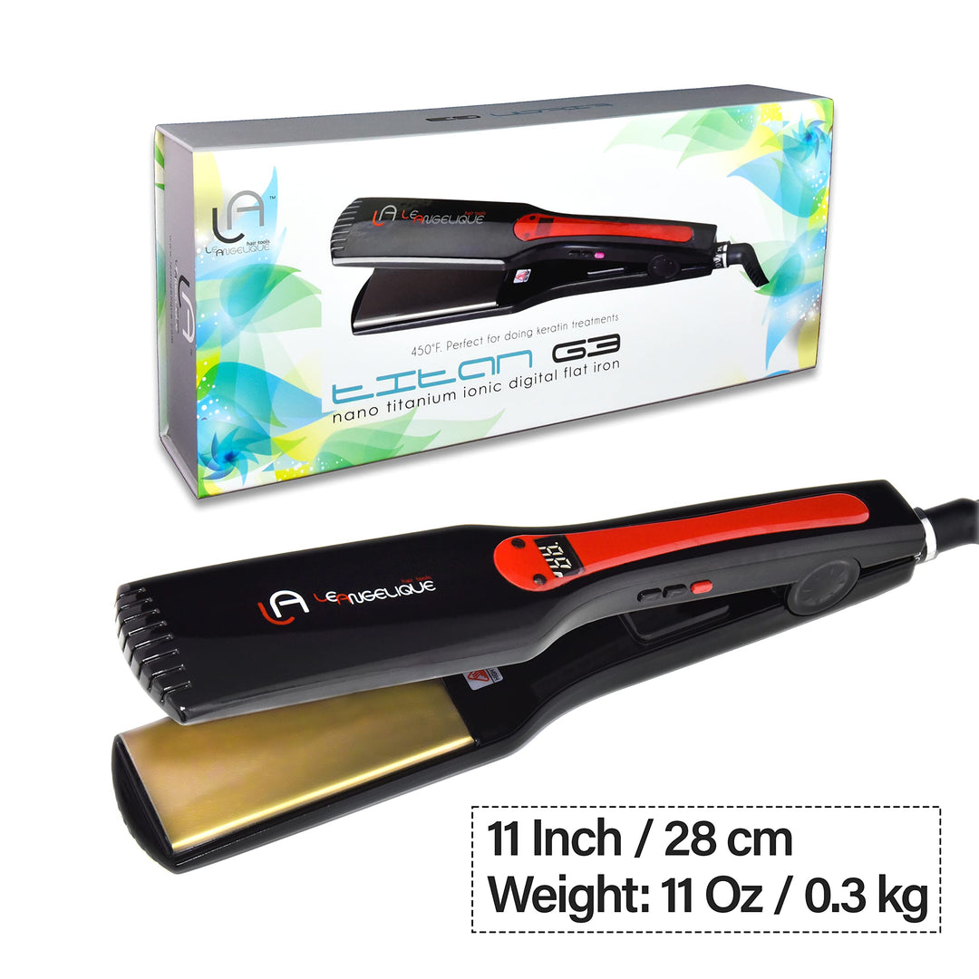 Titanium G3 Flat Iron, Black