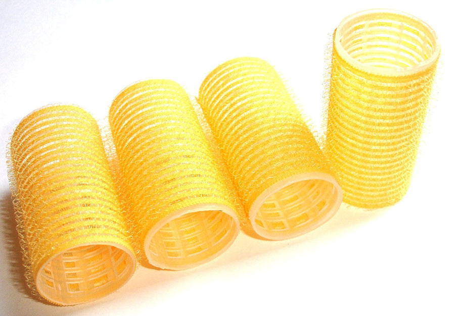 4 Velcro Self Grip Holding Hair Rollers Cling Styling V
