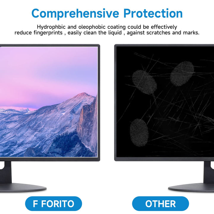 2-Pack 23.8 inch Anti Glare Matte Computer Screen Protector for 16:9 Monitor, Computer Screen Cover Compatible with 23.8 Acer/ASUS/Dell/HP/Lenovo/ViewSonic/Samsung/Aoc Desktop