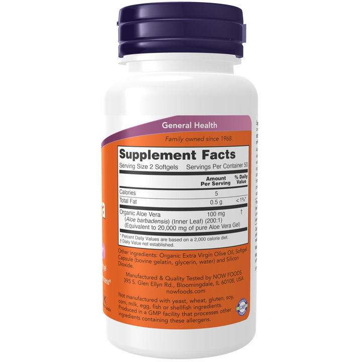 NOW Supplements, Aloe Vera (Aloe barbadensis) 10,000 mg