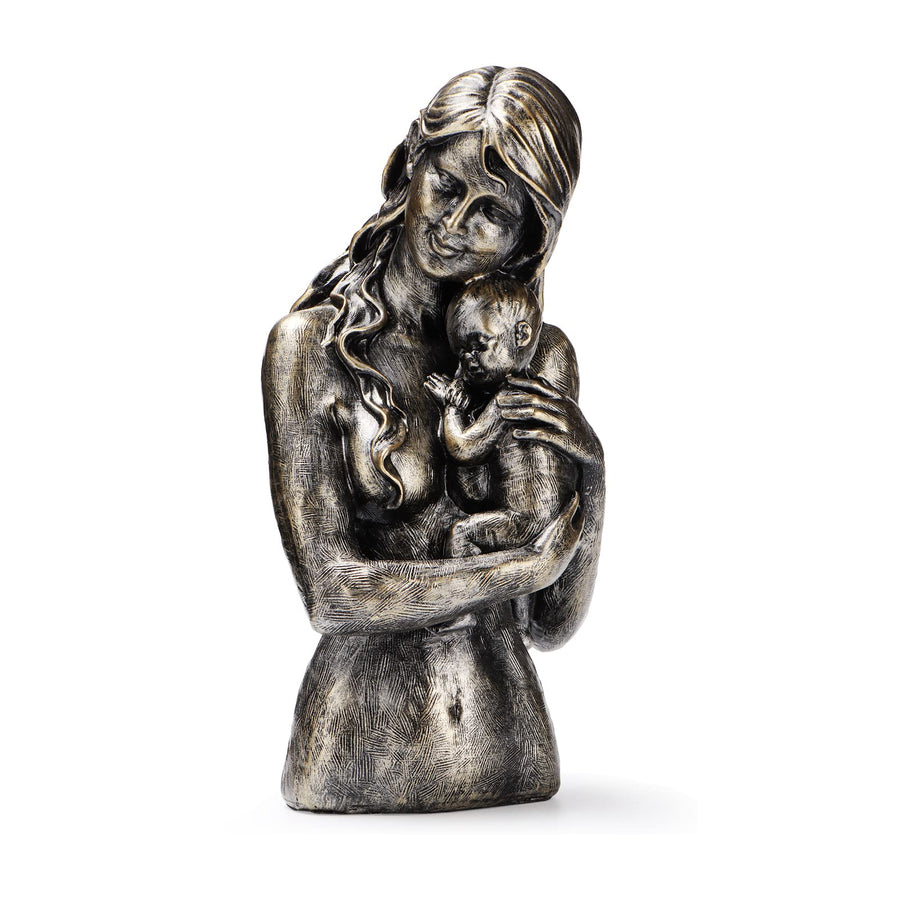 Mother Gifts. Mother Daughter Statue - Vintage Statues Figurines, Gifts for Mom from Daughter. Unique Home Decorations, Living Room Decorations, Office Decor, Bookshelf TV Stand Decor - Love Mom A