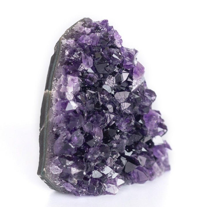 DEEP PURPLE PROJECT Large Amethyst Crystal Rock 1.5 to 2 lb Raw Clusters from Uruguay Quartz Geode (600 Grams to 900 Grams)
