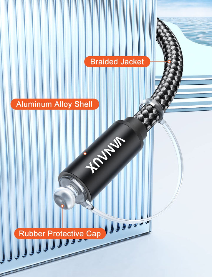 VANAUX Optical Extension Cable Digital Toslink Male to 