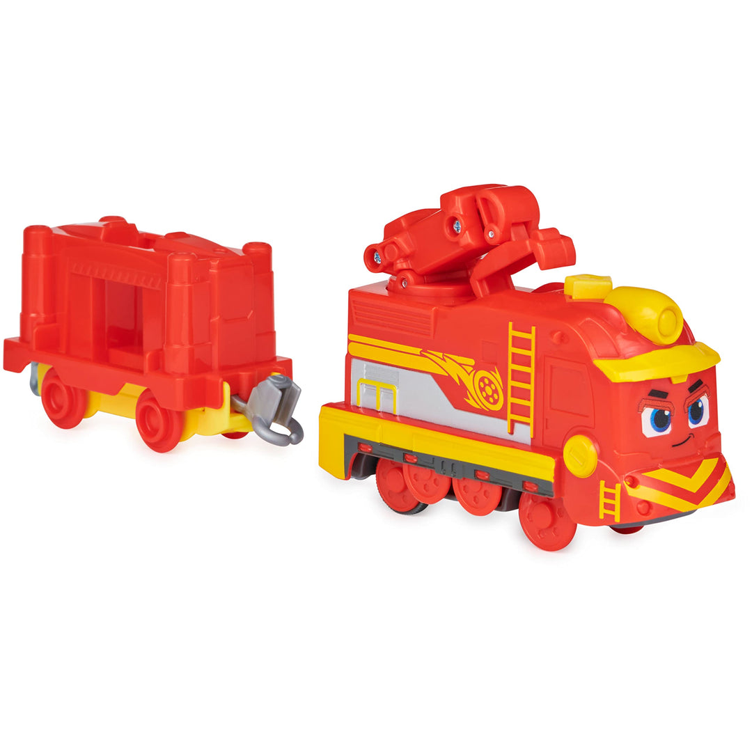 , Freight Nate Motorized Toy Train with Working Tool and Cargo Car, Kids Toys for Ages 3 and up,Multicolor