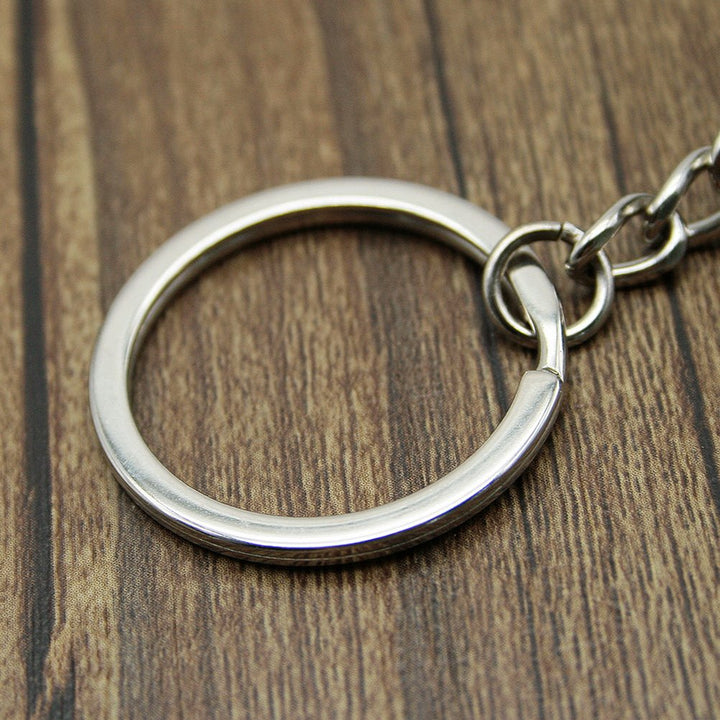 Creative Auto Part Model Gear Box Shifter Keychain Key chain Ring-Silver&amp;Black