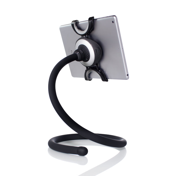 Spider Monkey - iPad Stand for Bed, Couch, Desk - Premium Design Height Adjustable Tablet Holder, Stand and Mount for iPad Pro, Galaxy, Kindle, Fire, Lenovo, Pixel, MatePad, Microsoft Surface