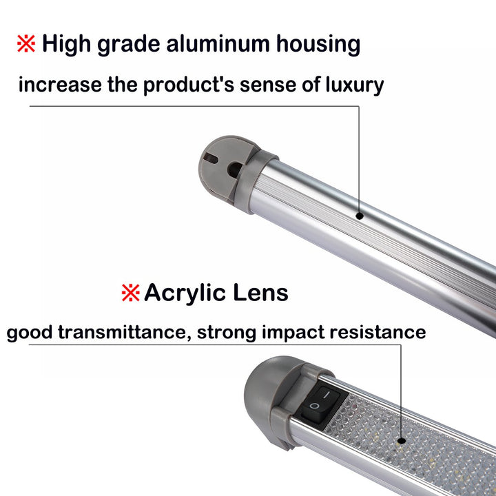Lightronic LED Light Fixture 9 Compact Size, 6000K Cool