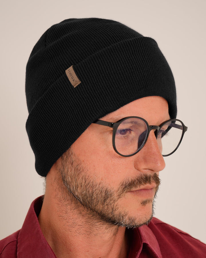 FURTALK Beanie for Men Women Cuffed Thick Knitted Unise