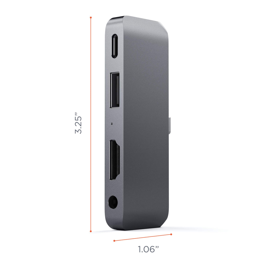 Satechi Type-C Mobile Pro Hub Adapter with USB-C PD Cha
