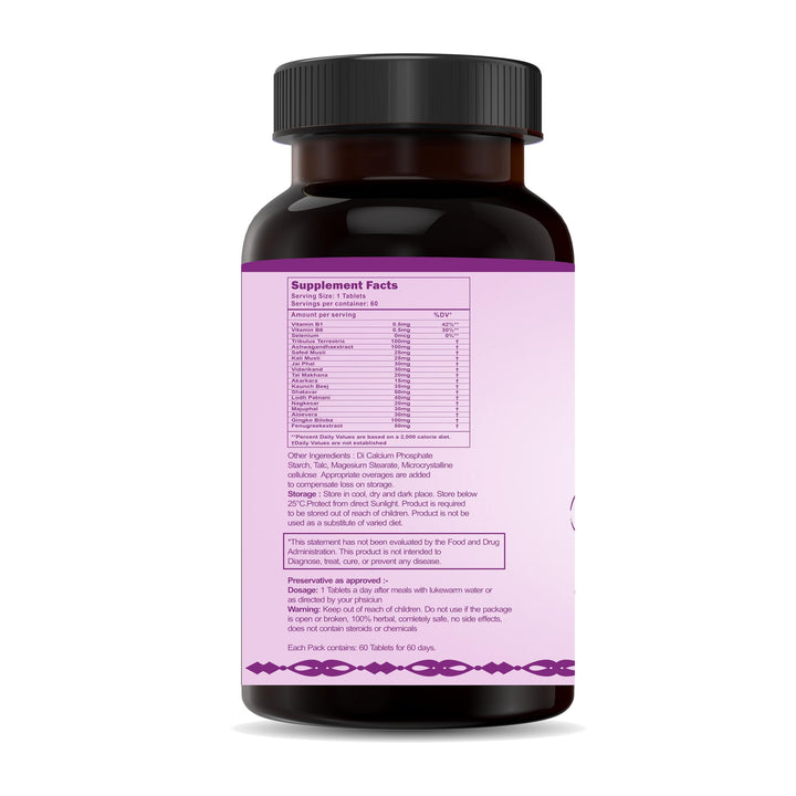 PURITEO Ladynight Women Multivitamins Tablet | 100% Veg
