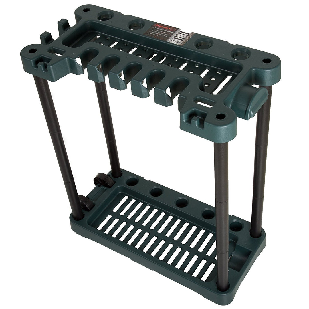 Garden Tool Organizer - Utility Rack, Holds Yard Tools - Garage Organizers and Storage Home Essentials - 40 Yard Tools, UNIT