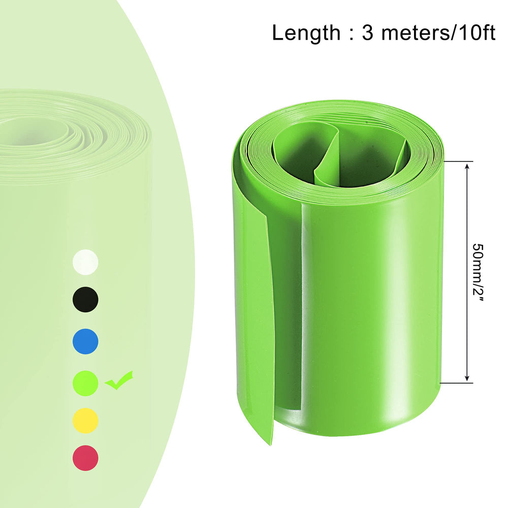 MECCANIXITY Battery Wrap PVC Heat Shrink Tubing 32mm Di