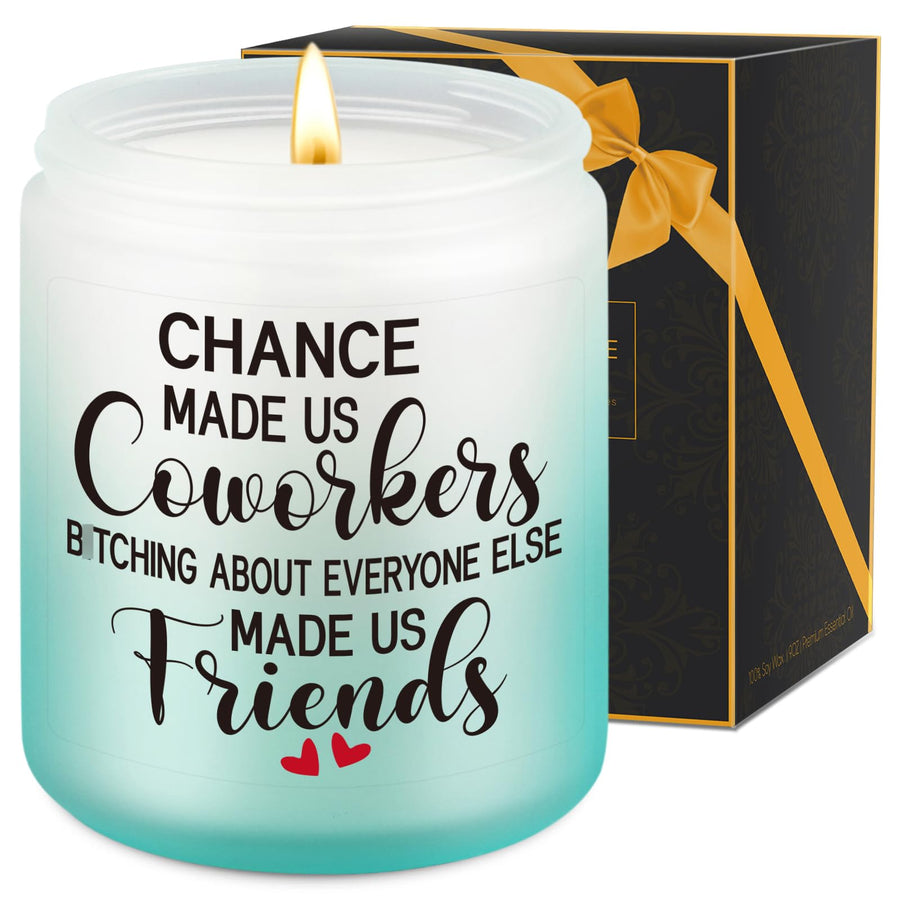 Coworker Candle - Work Bestie Gifts for Women, Men, Friends Gifts - Funny Work Gifts, Christmas, Birthday Gifts for Coworker - Coworker Leaving, Farewell, Thank You Gifts for Coworker