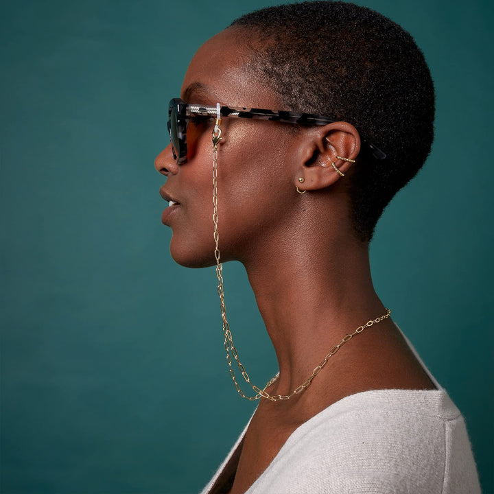 14K Gold Plated 925 Sterling Silver Huggie Half Hoop Earrings | Hypoallergenic Minimalist Tiny Cartilage Earring (Ball, White Gold)