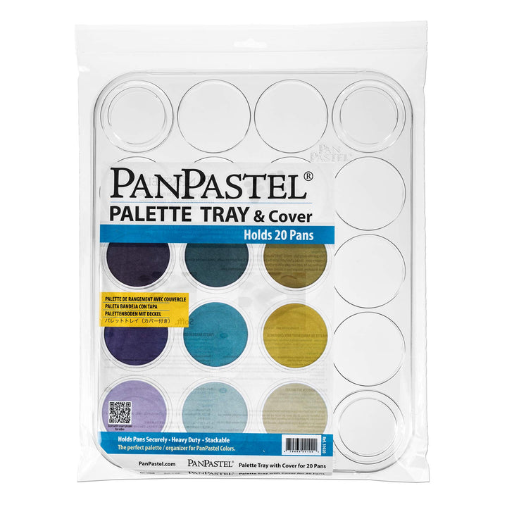 PanPastel 35020 Palette Tray w/Lid - Holds 20 Colors