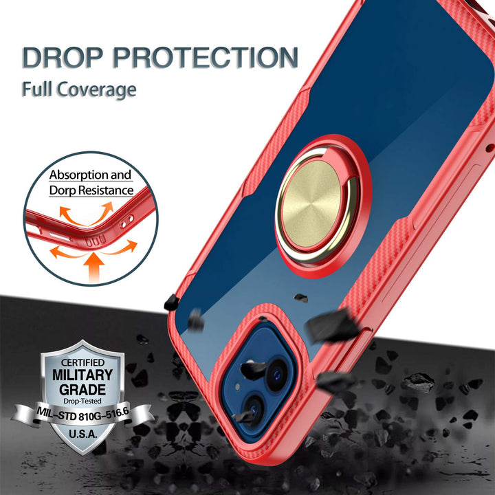 OJBK Carbon Fiber Clear Series Compatible with iPhone 1