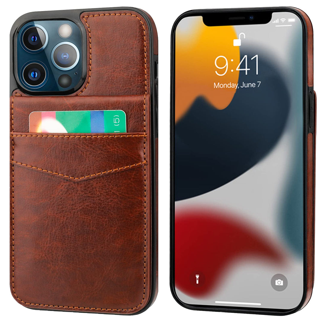 KIHUWEY Compatible with iPhone 13 Pro Max Case Wallet w