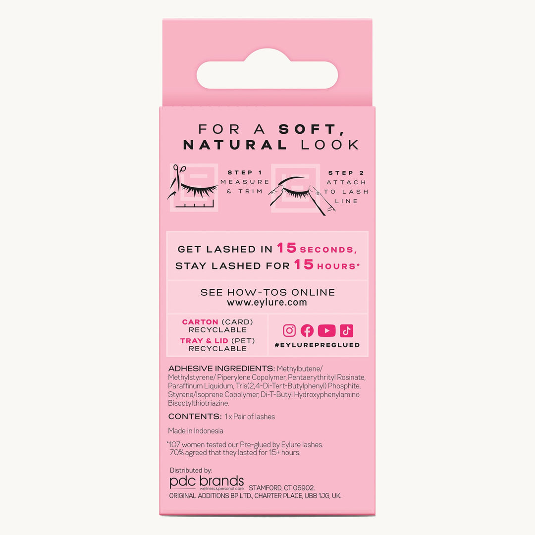 Eylure Pre-Glued Lashes, Natural 031