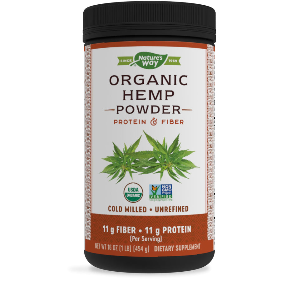 Nature's Way Organic Hemp Powder Protein & Fibe