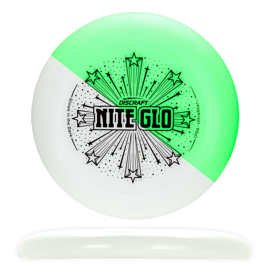Glow Ultrastar (Nite Glo) Ultimate Frisbee Sport Flying Disc