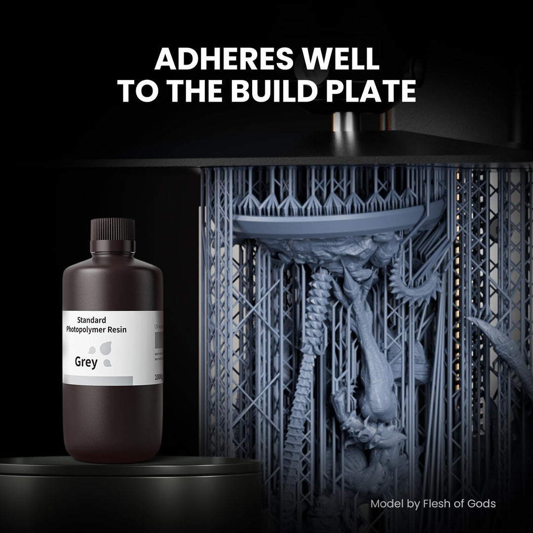 Standard Photopolymer Resin LCD UV-Curing Resin 405nm 3D Printer Resin for Mars Saturn Jupiter MSLA DLP LCD 3D Printing Translucent 500g